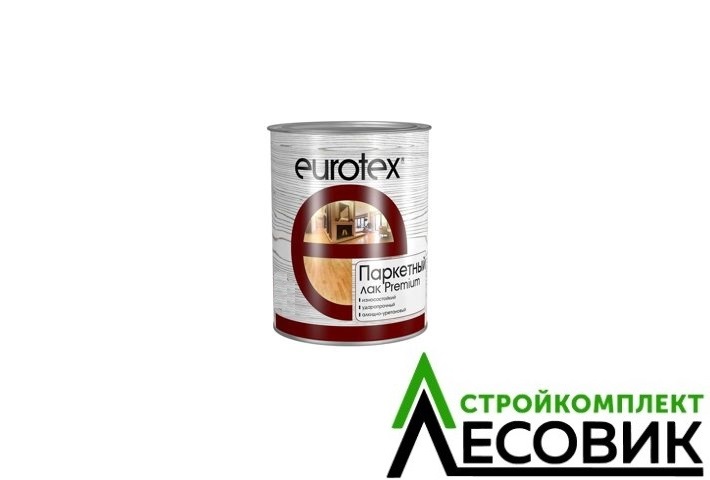 картинка Еurotex Premium (лак паркетный) полуматовый 3л.
