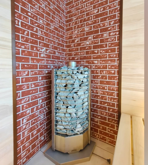 картинка Плита Огнестойкая Магнезитовая 10*600*1200 мм ОгнеупороFF Декор Красный кирпич 