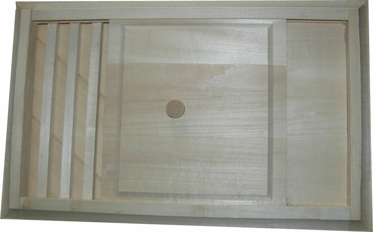 картинка Вентиляционная решетка с задвижкой, большая (400*250 мм )