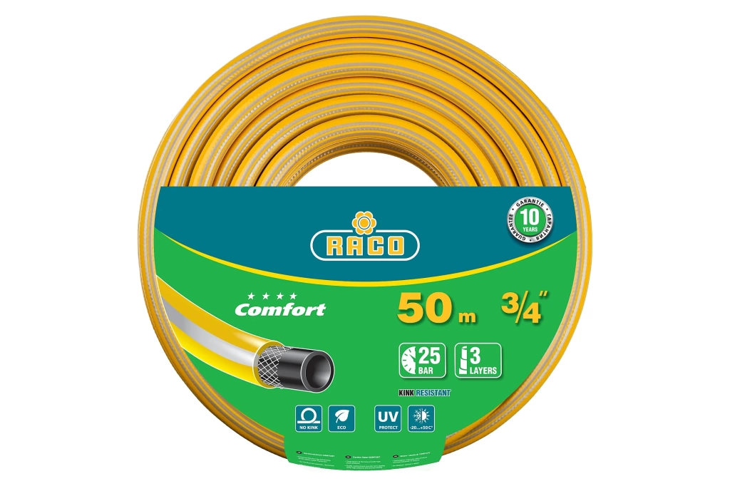 картинка Шланг армированный RACO Comfort 3/4, 25 метров 25атмосфер