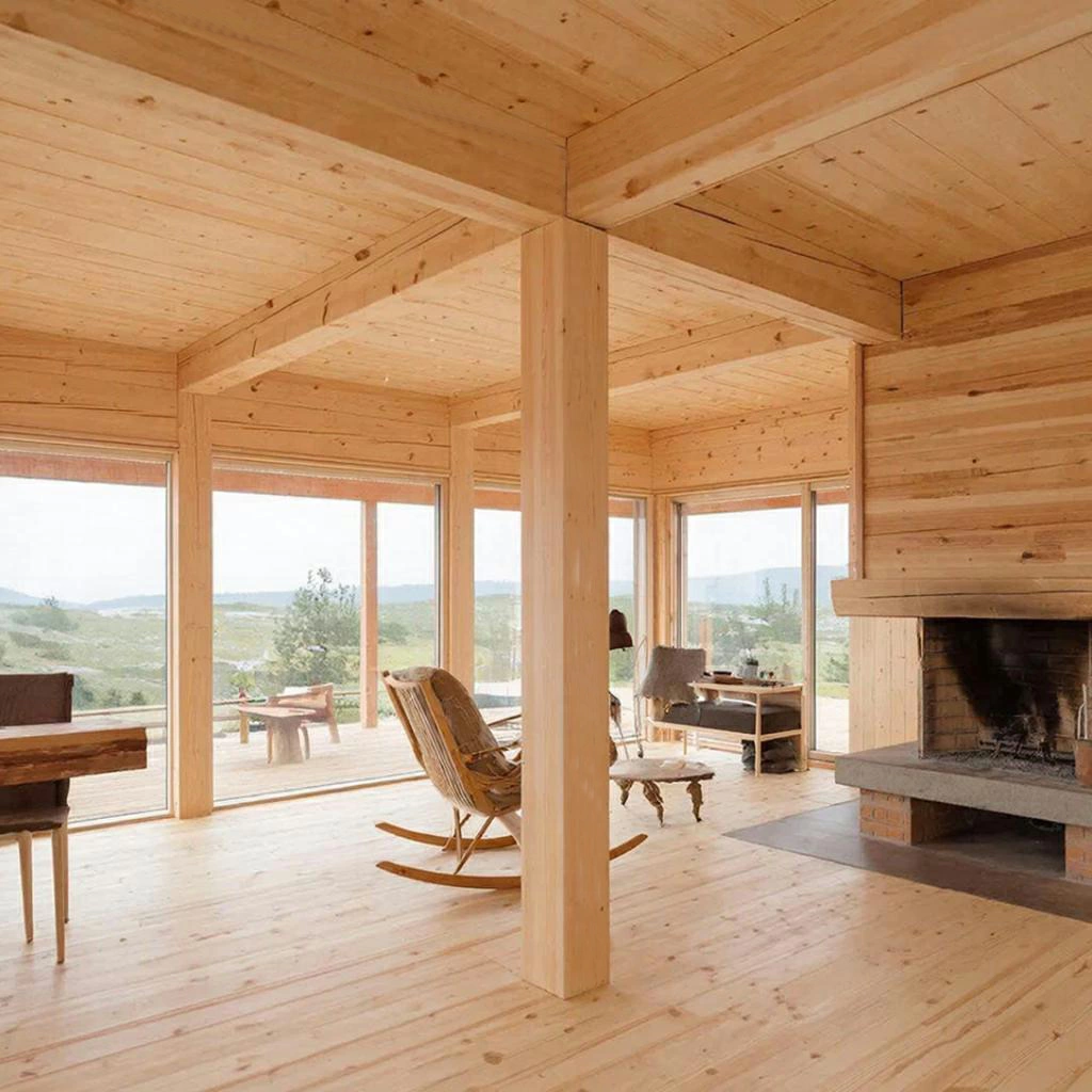 картинка Клееный брус 100х100х6000мм сорт А/А