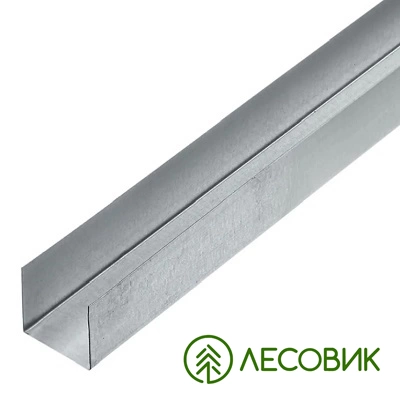 картинка Профиль потолочный направляющий ПН-2 5*28*27*3000