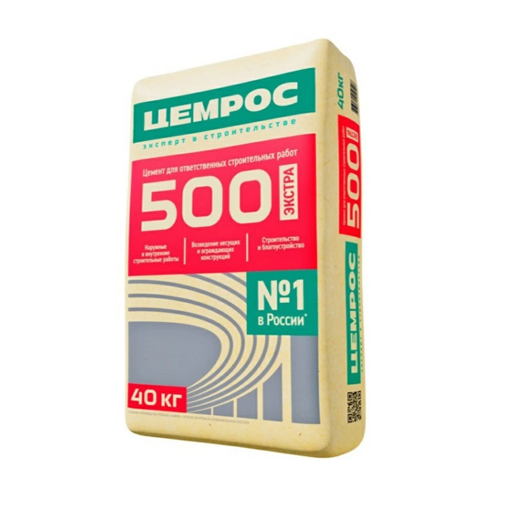 картинка Цемент М500 ГОСТ 40кг 