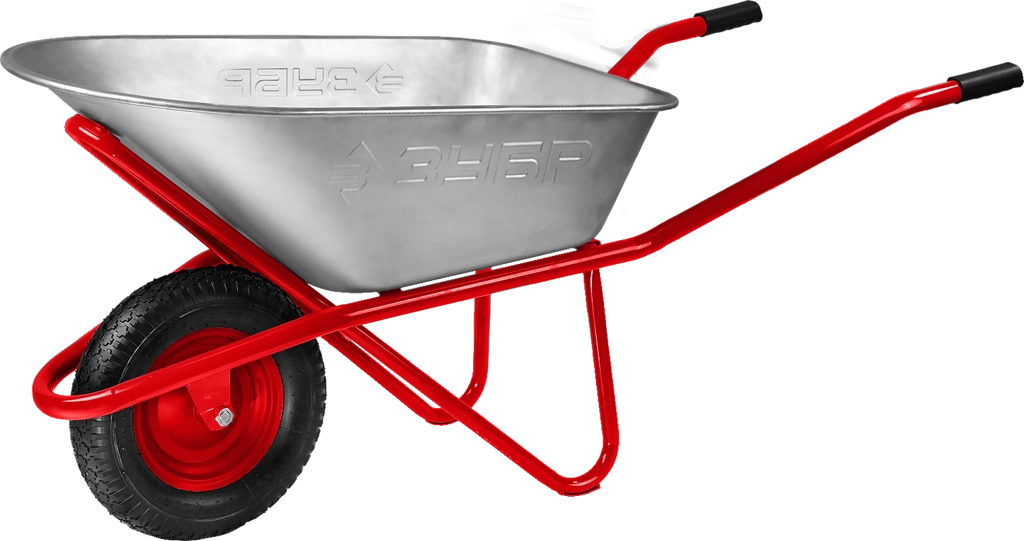 картинка Тачка ЗУБР Т-11 садово-строительная одноколесная, 160кг