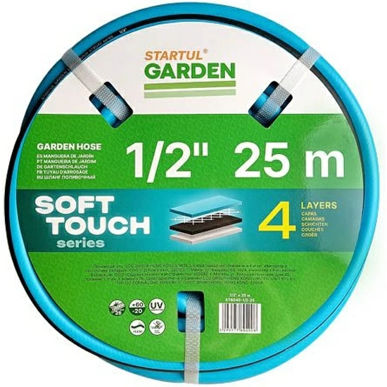 картинка Шланг поливочный 1/2 25м. STARTUL GARDEN SOFT TOUCH