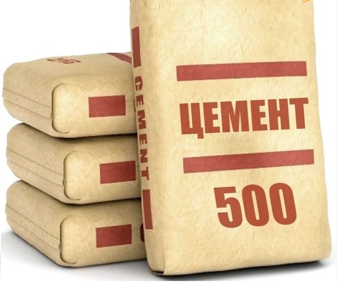 картинка Цемент М500 ПЦ 500, 40кг ГОСТ Заводской