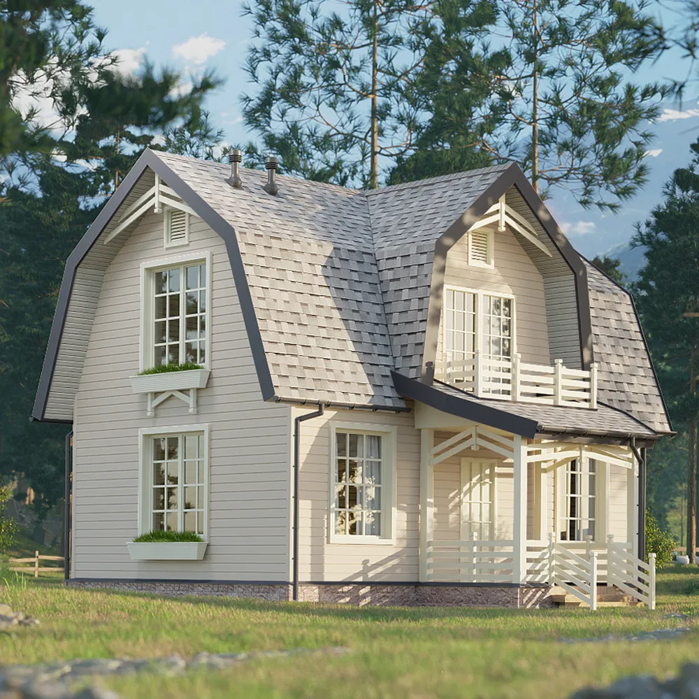 картинка Сайдинг Docke PASTEL Брус Крем-брюле