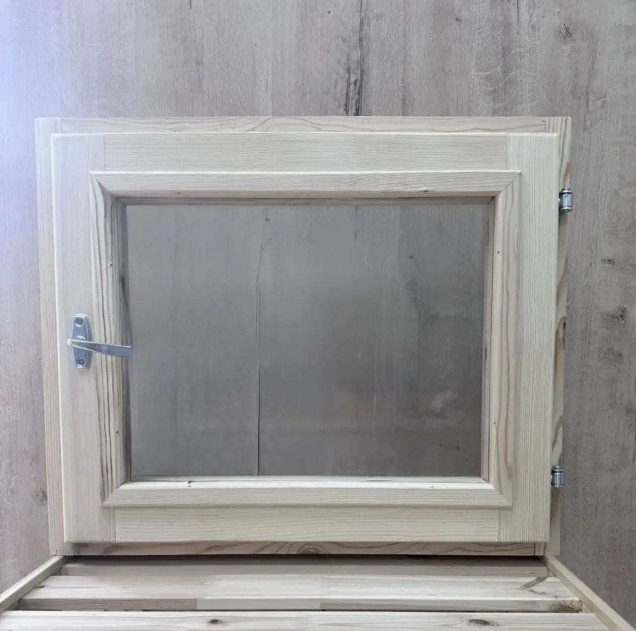 картинка Окно 500*600 Сосна Двойное стекло