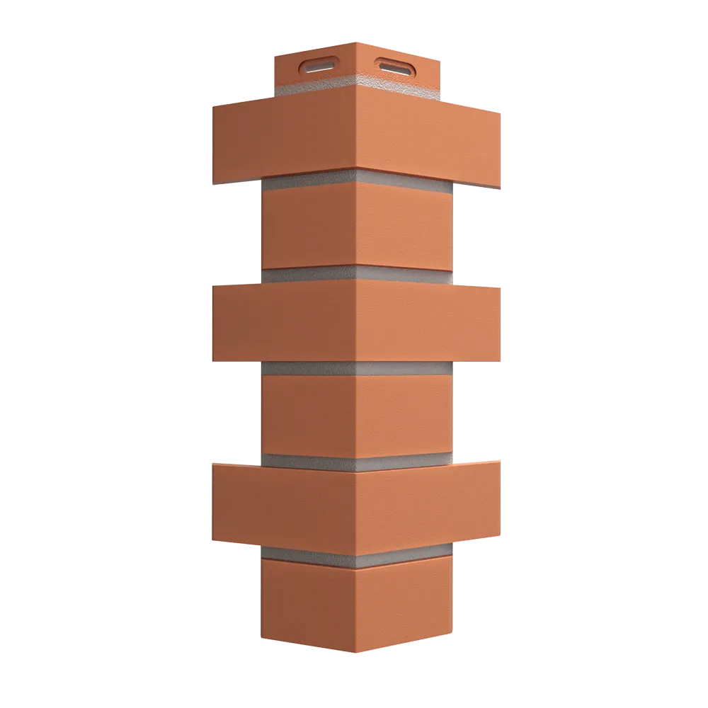 картинка Угол для фасадных панелей ФЛЕМИШ Красный
