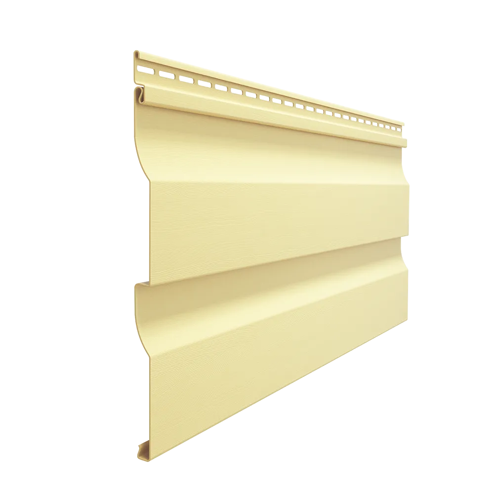 картинка Сайдинг Docke PASTEL Корабельный брус Лимон