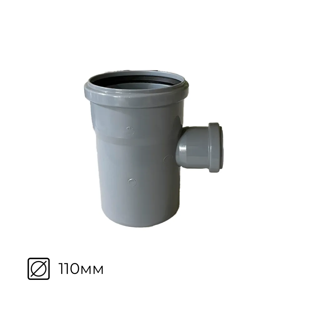 картинка Тройник канализационный 110х50х87º внутренний