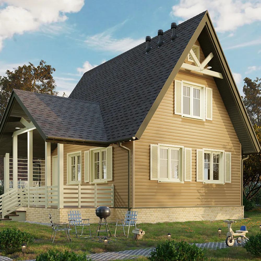 картинка Сайдинг Docke PASTEL Корабельный брус Капучино