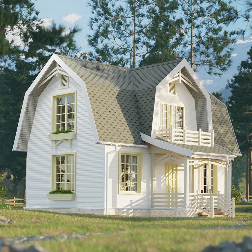 картинка Сайдинг Docke PASTEL Брус Пломбир