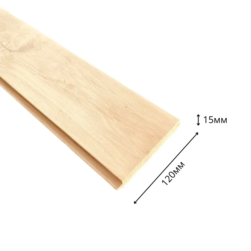 картинка Вагонка ольха 15х120х2000мм сорт А