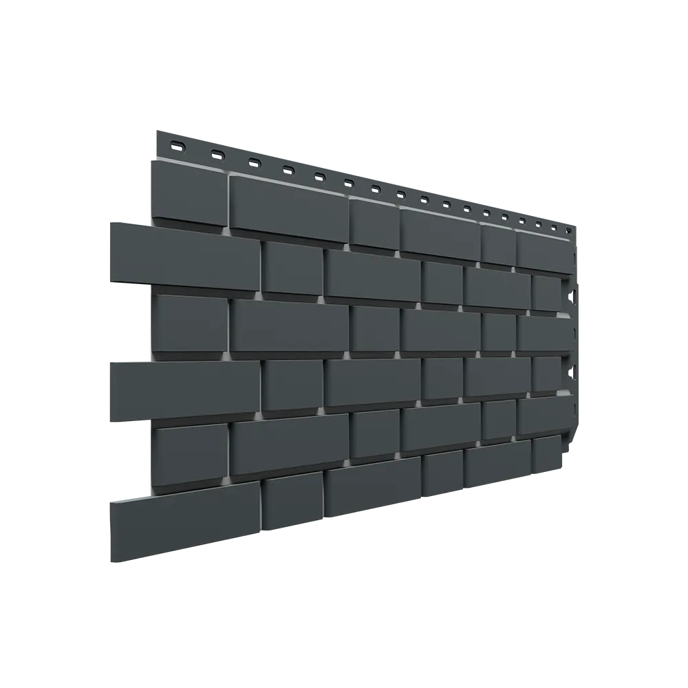 картинка Фасадная панель STANDARD ФЛЕМИШ Темно-серый