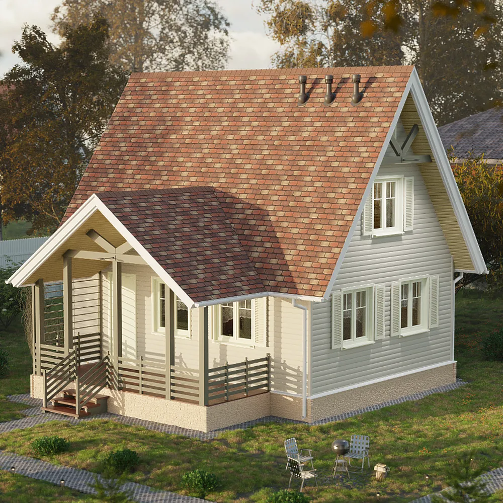 картинка Сайдинг Docke PASTEL Блок-хаус Сливки