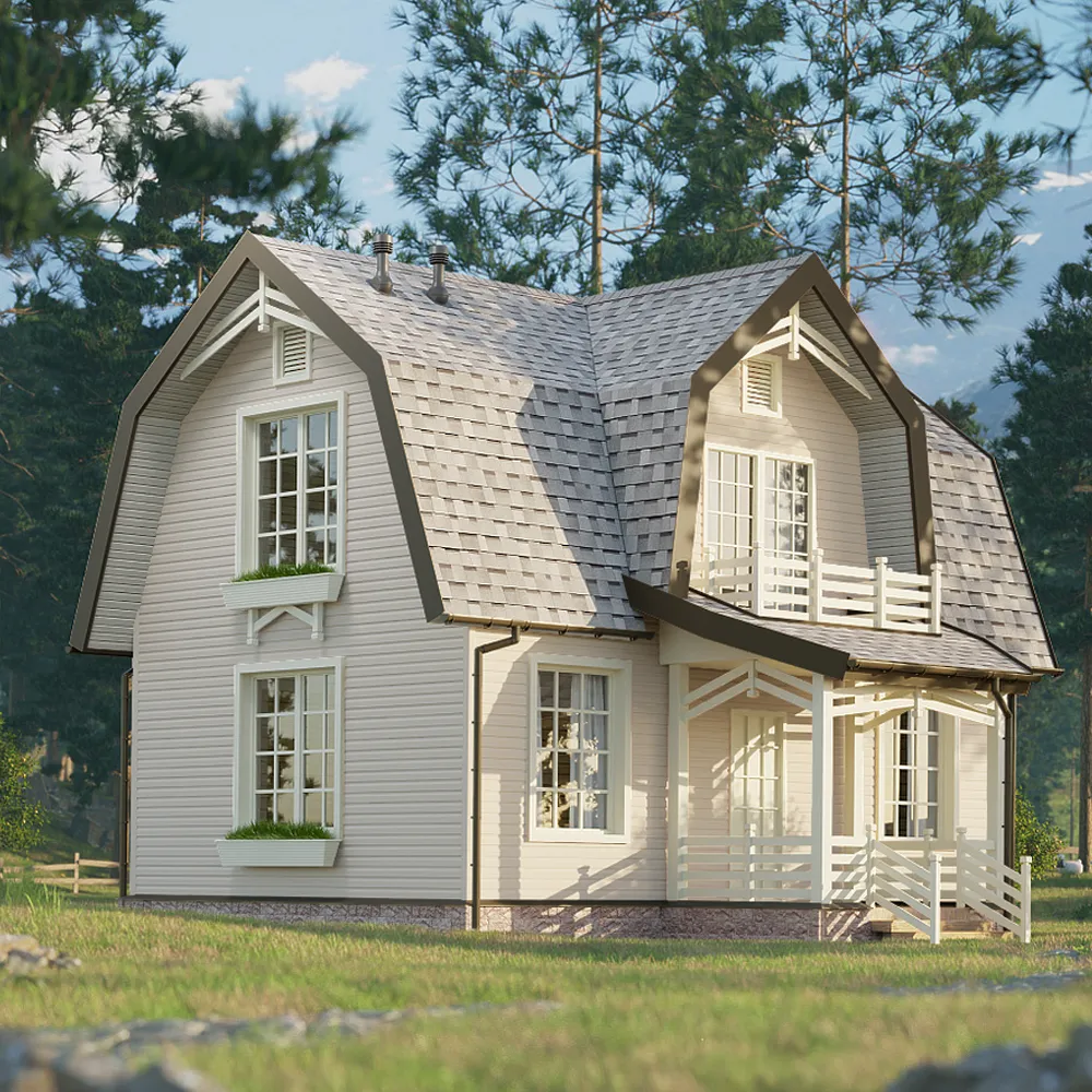 картинка Сайдинг Docke PASTEL Корабельный брус Крем-брюле