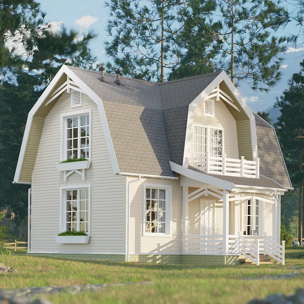 картинка Сайдинг Docke PASTEL Брус Сливки