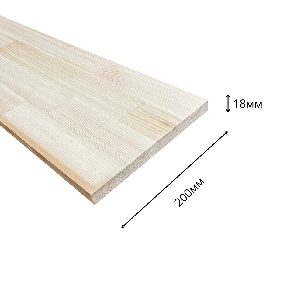 картинка Подступенок сосна 18х200х1200мм сорт Экстра