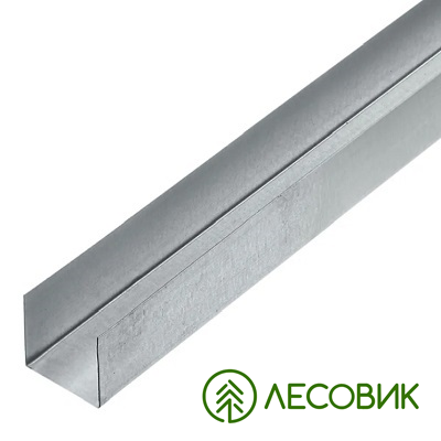 картинка Профиль потолочный направляющий ПН-2 5*28*27*3000