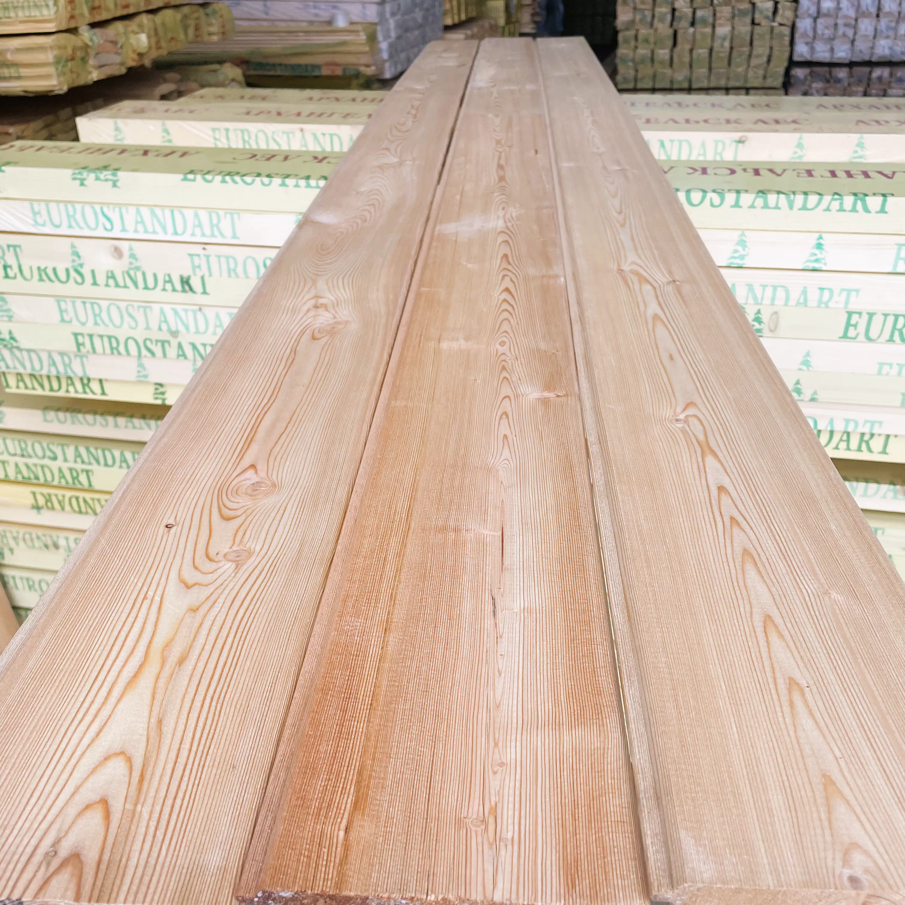 картинка Вагонка лиственница 14х138х3000мм сорт АВ