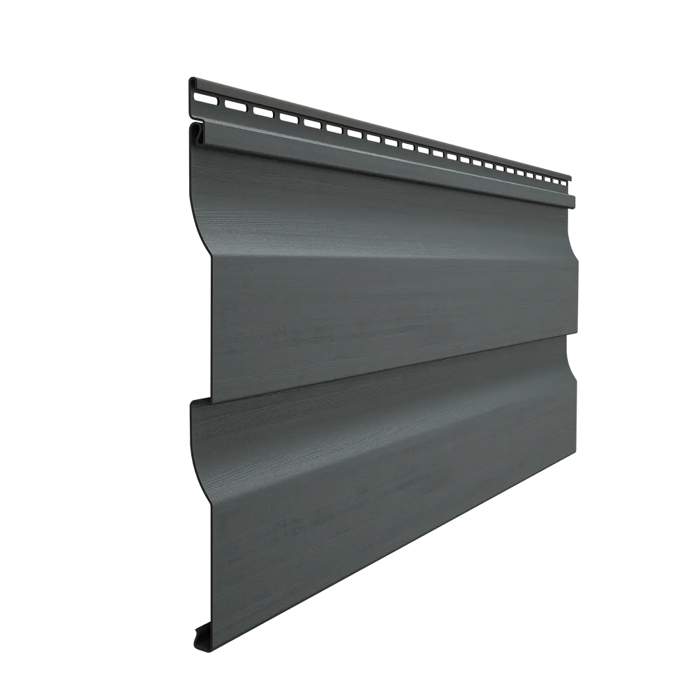 картинка Сайдинг Docke INTENSIVE Корабельный брус Графит