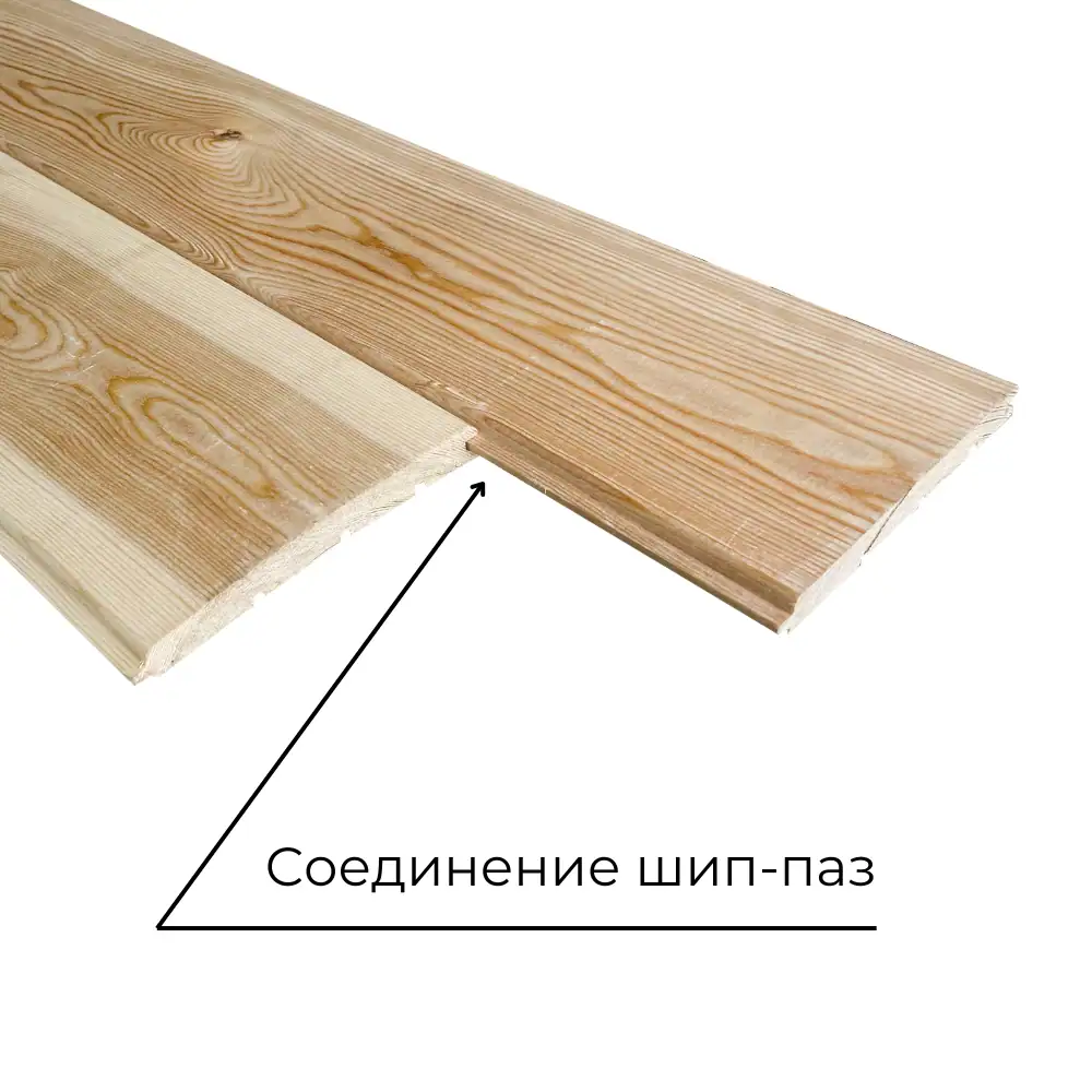 картинка Вагонка лиственница 14х138х2200мм сорт А