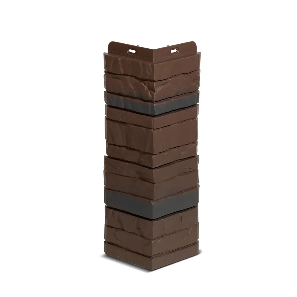 картинка Угол для фасадной панели STEIN Темный орех