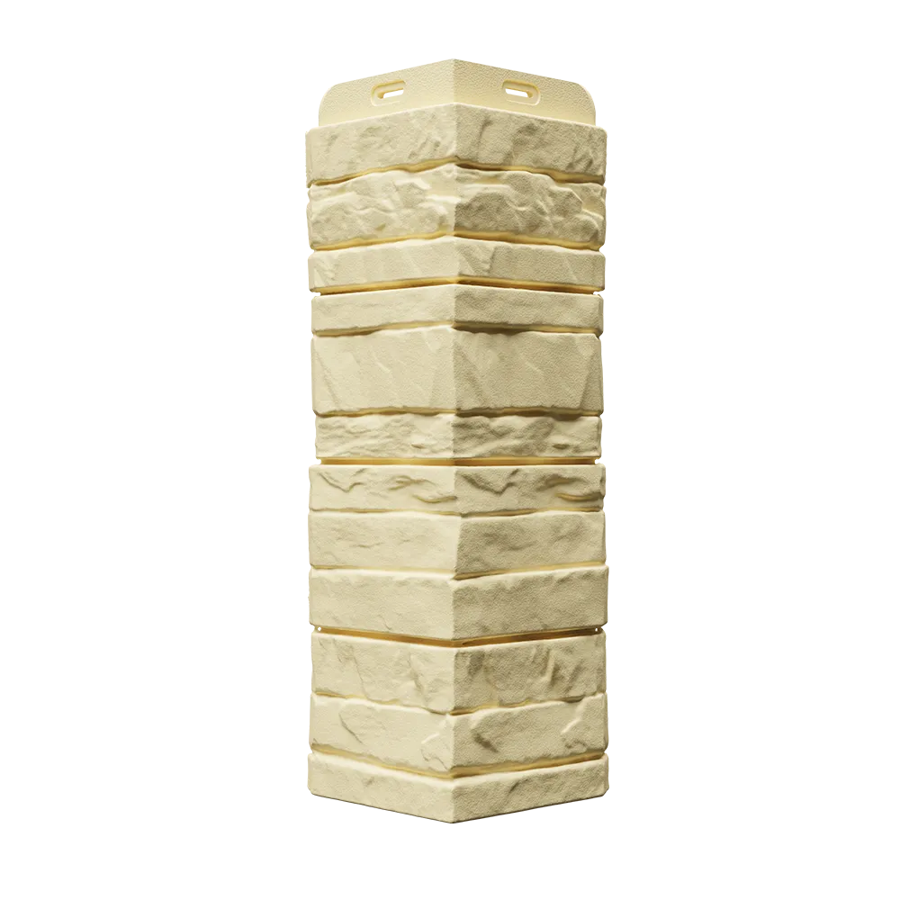 картинка Угол для фасадных панелей АЛТАЙ Кремовый