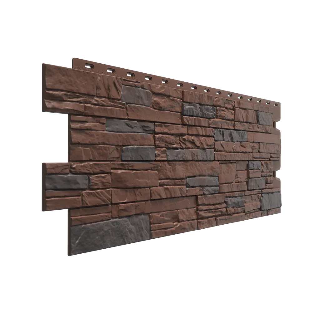 картинка Фасадная панель PREMIUM STEIN Темный орех