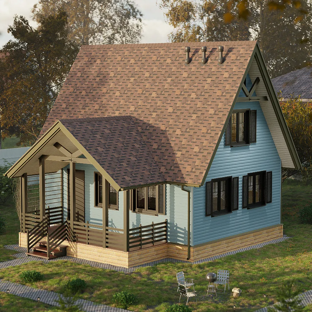 картинка Сайдинг Docke INTENSIVE Корабельный брус Слива