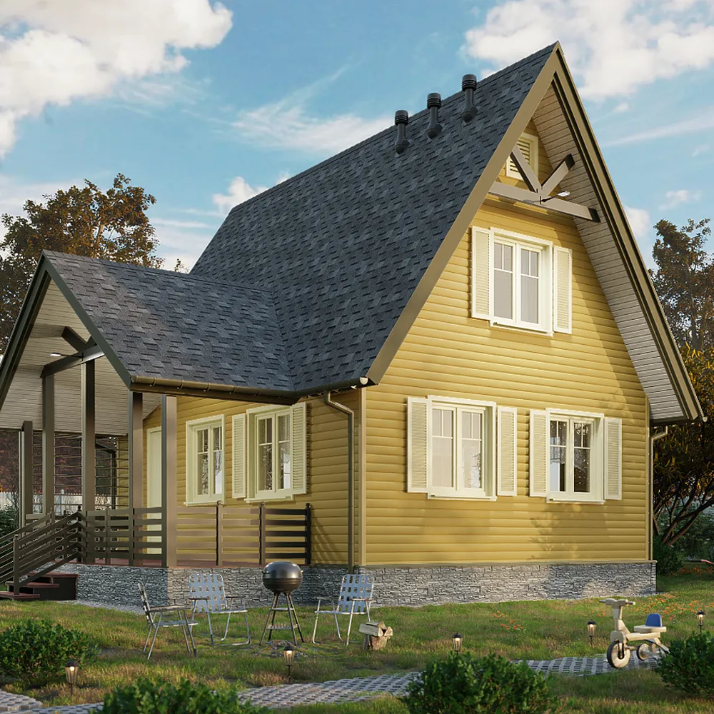 картинка Сайдинг Docke PASTEL Корабельный брус Карамель